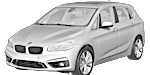 BMW F45 P1E01 Fault Code